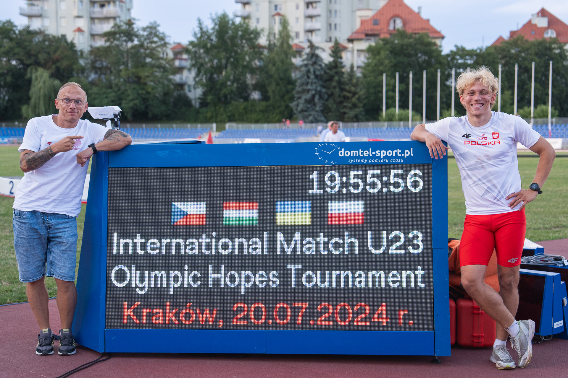 Mecz U23 Czechy-Ukraina-Węgry-Polska 2024 obrazek 17